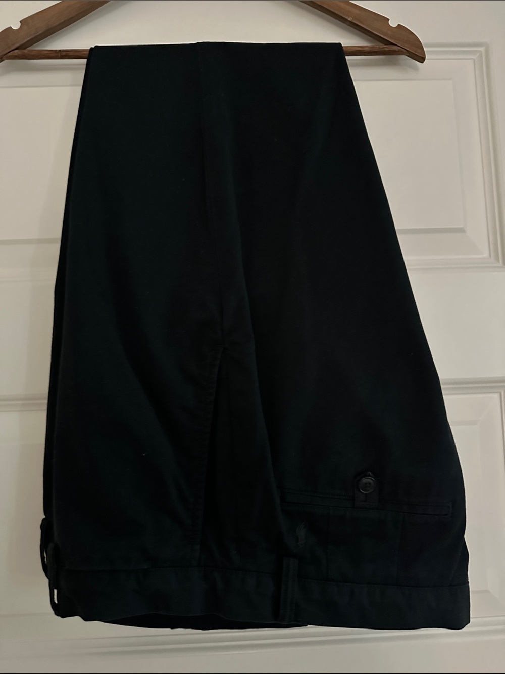 The Polo Chino by Ralph Lauren Black Stretch Straight Fit